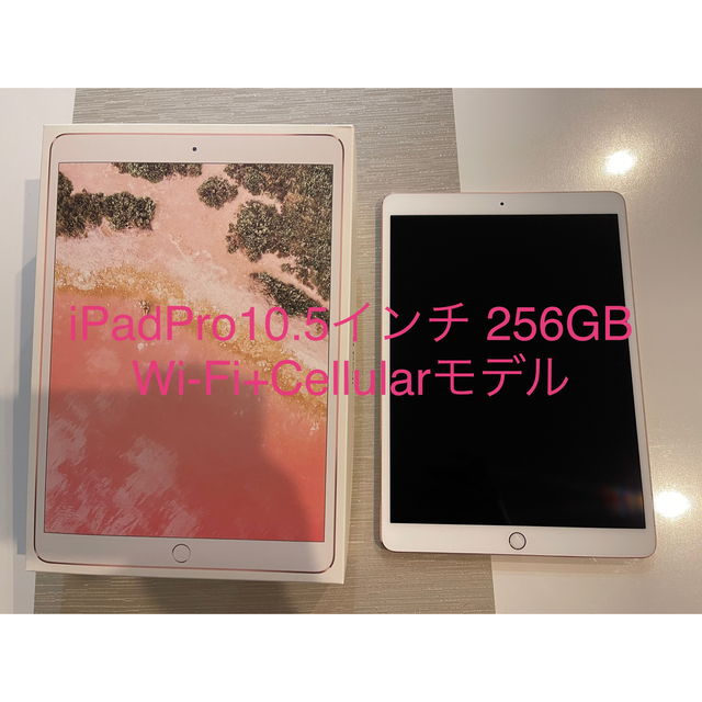 待望☆】 Apple iPadPro10.5 セルラーモデルSIMロック解除済み 256GB スマートフォン本体