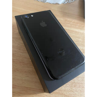 アップル(Apple)のsarai様専用　iPhone7 jet Black 128GB SIMフリー(スマートフォン本体)