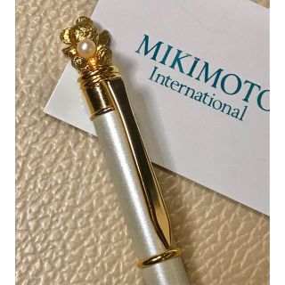 ミキモト(MIKIMOTO)のご専用です♢﻿﻿ミキモトインターナショナル ボールペン♢﻿パールを抱いた天使ベア(ペン/マーカー)