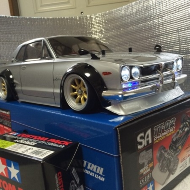 1/10 日産スカイラインGT-R ハコスカ走行フルセット