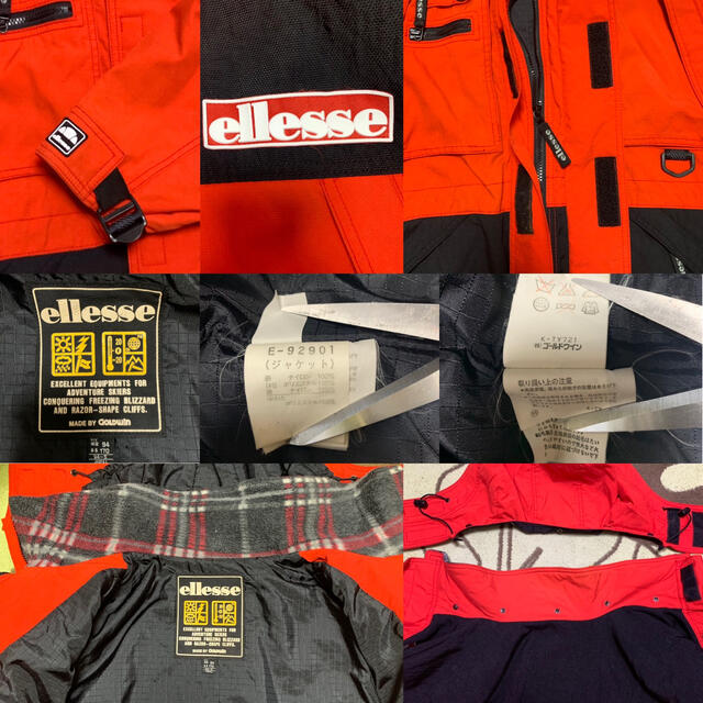 ellesse(エレッセ)のellesse エレッセ 90年代 アノラックパーカー スキージャケット メンズのジャケット/アウター(マウンテンパーカー)の商品写真