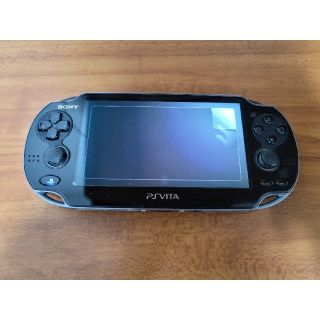 プレイステーションヴィータ(PlayStation Vita)の【美品】PS Vita PCH-1100 AA01　スターターパック(携帯用ゲーム機本体)