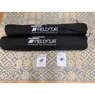 フィールドア(FIELDOOR)のFIELD DOOR エアマットレス　L 厚さ5センチ2枚セット(寝袋/寝具)