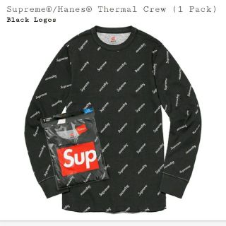 シュプリーム(Supreme)のSupreme Hanes Thermal Crew (1 Pack)(Tシャツ/カットソー(七分/長袖))