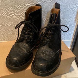 トリッカーズ(Trickers)のTricker’s ネペンテス別注　ウィングチップドレスシューズ　箱あり(ブーツ)