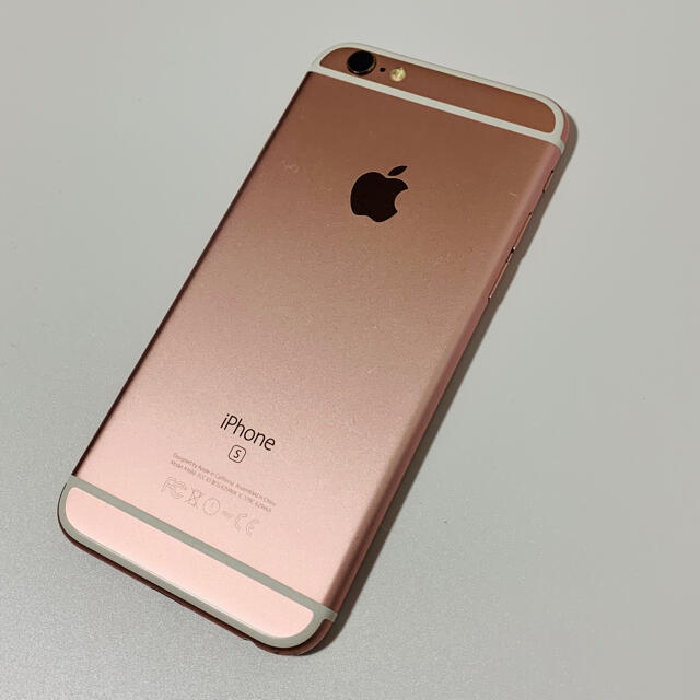 iPhone(アイフォーン)のiPhone6s 16GB ピンクゴールド 本体 simフリー スマホ/家電/カメラのスマートフォン/携帯電話(スマートフォン本体)の商品写真