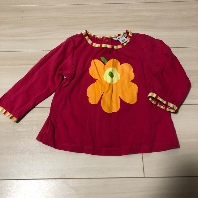 marimekko(マリメッコ)のマリメッコ 長袖 Ｔシャツ キッズ/ベビー/マタニティのベビー服(~85cm)(シャツ/カットソー)の商品写真