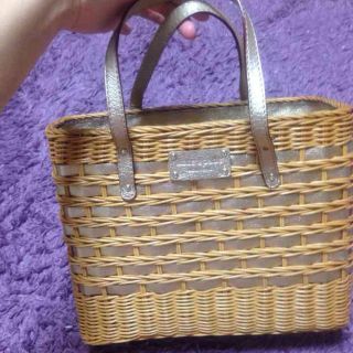 ケイトスペードニューヨーク(kate spade new york)のkatespade(かごバッグ/ストローバッグ)