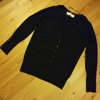 ザラ(ZARA)のZARA 黒カーディガン(カーディガン)