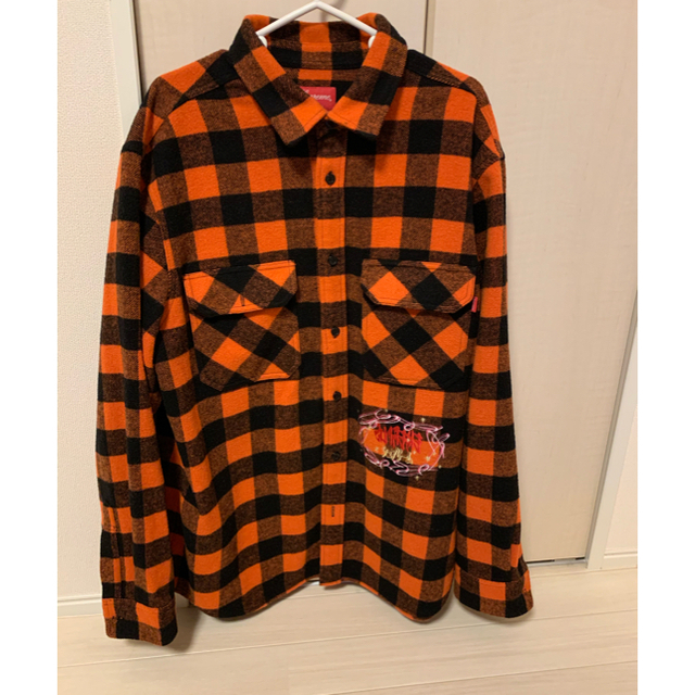 supreme 1-800 Buffalo plaid shirt