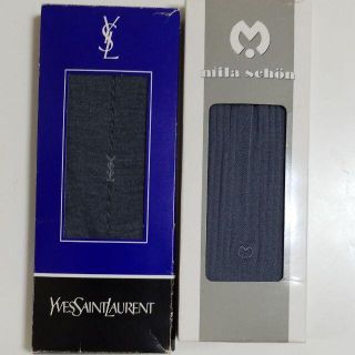 イヴサンローランボーテ(Yves Saint Laurent Beaute)の専用　【未使用】靴下二点　イヴサンローラン、ミラショーンとはんかち(ソックス)