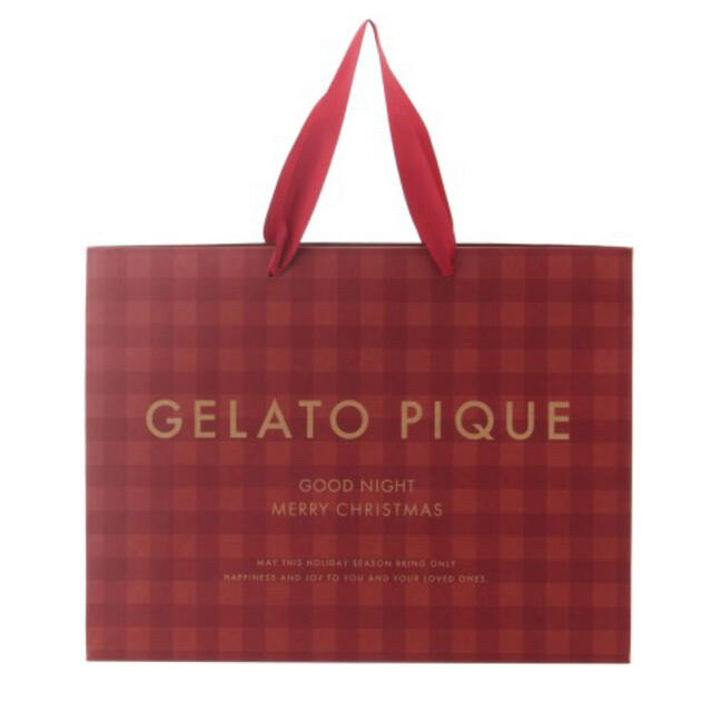 gelato pique(ジェラートピケ)のジェラートピケ クリスマス限定　巾着&ショッパー　ラッピングセット レディースのバッグ(ショップ袋)の商品写真