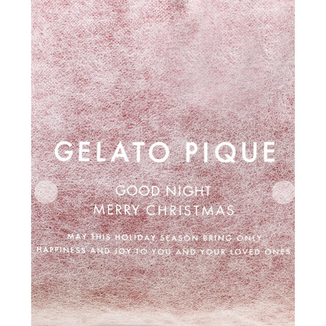 gelato pique(ジェラートピケ)のジェラートピケ クリスマス限定　巾着&ショッパー　ラッピングセット レディースのバッグ(ショップ袋)の商品写真