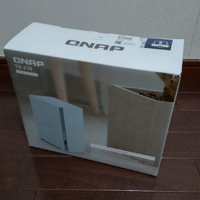 QNAP (キューナップ) TS-230 2ベイNAS 新品・未開封品 スマホ/家電/カメラのPC/タブレット(PC周辺機器)の商品写真