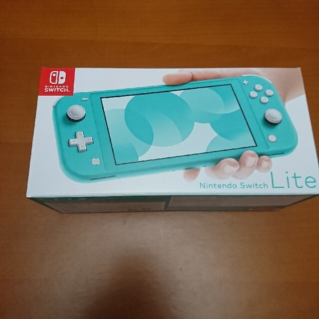 満点の Nintendo Switch ターコイズ Lite  家庭用ゲーム機本体