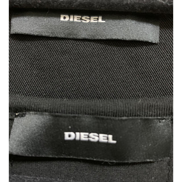 DIESEL(ディーゼル)のDIESEL ワンピース 黒グレー  レディースのワンピース(ミニワンピース)の商品写真