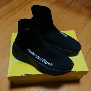 オニツカタイガー P-TRAINER KNIT ニット ハイカットスニーカー