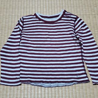 プチバトー(PETIT BATEAU)のプチバトー　ボーダーカットソー　4ans/102cm(Tシャツ/カットソー)