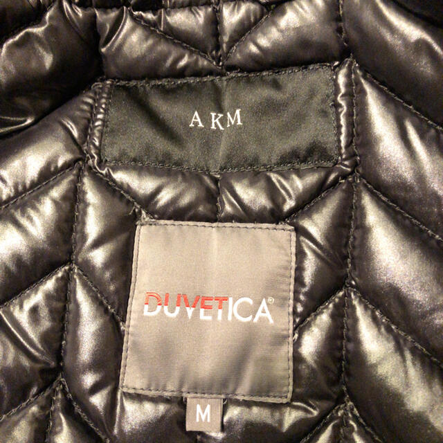 AKM(エイケイエム)の本物 正規品 DUVETICA AKM ダウン ジャケットn3b レザー デニ厶 メンズのジャケット/アウター(ダウンジャケット)の商品写真