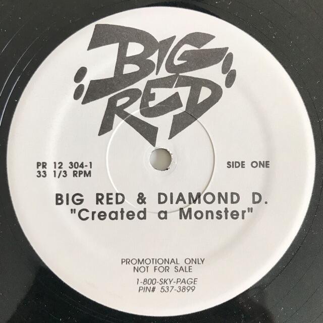 Big Red & Diamond D - Created A Monsterヴァイニル