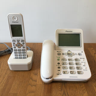 パイオニア(Pioneer)のパイオニア デジタルコードレス留守番電話機TF-SA75S(その他)