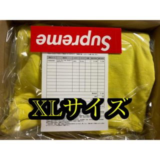 シュプリーム(Supreme)のCross Box Logo Hooded Sweatshirt lemon(パーカー)