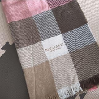 バーバリーブルーレーベル(BURBERRY BLUE LABEL)の早い者勝ち！ブルーレーベルクレストブリッジ ストール(マフラー/ショール)