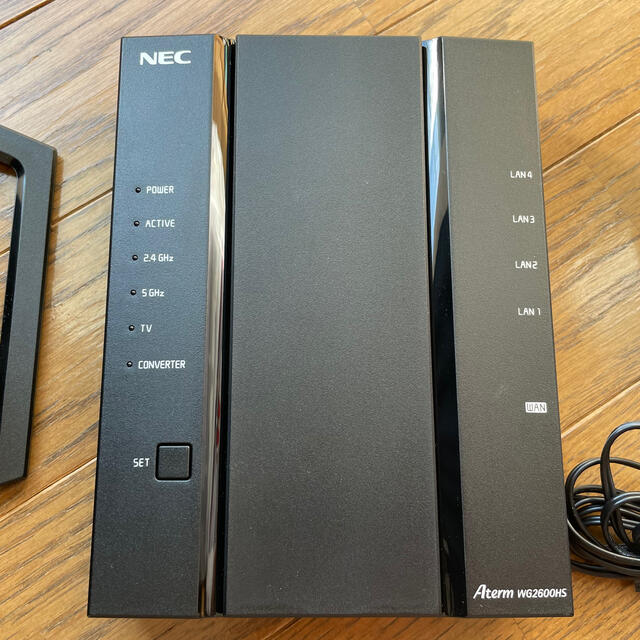 NEC(エヌイーシー)のNEC  ルーター  aterm PA-WG2600HS スマホ/家電/カメラのPC/タブレット(PC周辺機器)の商品写真