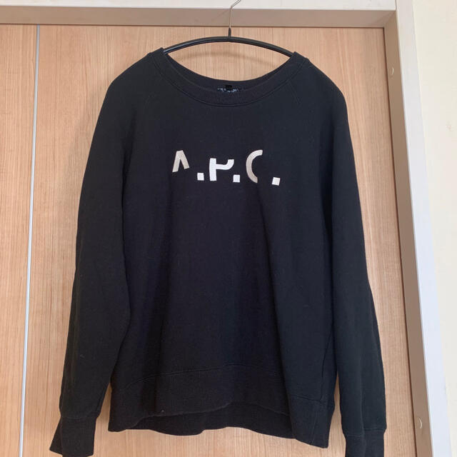 A.P.C. 裏起毛ロゴスウェット アーペーセー