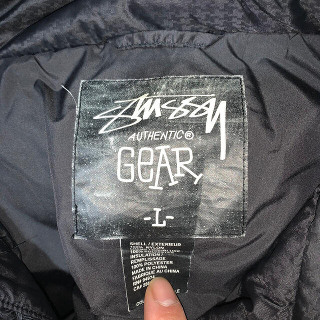 stussy gear ステューシー ダウン アウター ヴィンテージ