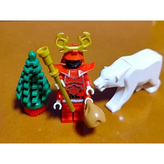 レゴ(Lego)のレゴ★ニンジャゴー ブラックガーマドン サンタVer. オリ・アレ 1点モノ(キャラクターグッズ)