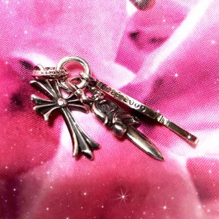 クロムハーツ ネックレス トップ リング ロールチェーン
