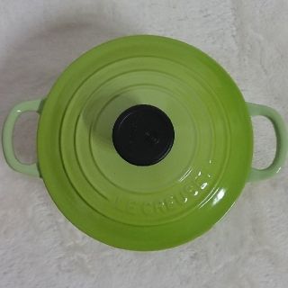 LE CREUSET - ル・クルーゼ 16cm ココットロンド フルーツグリーンの ...