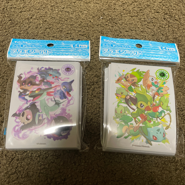 ポケモン タイプファイターズ 草 サルノリ ポケモン デッキシールド スリーブの通販 by もけ 仮面ライダーセイバー スリーブ デッキシールド ①