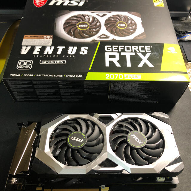 msi RTX2070super VENTUS GP OCPC/タブレット