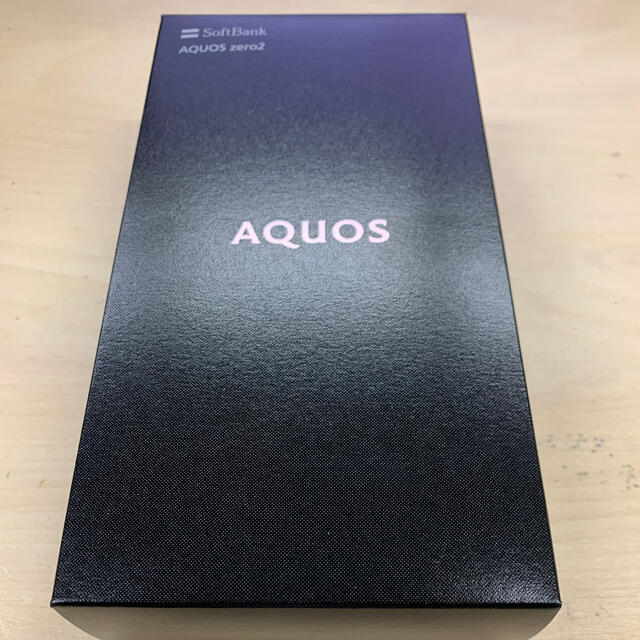 AQUOS zero 2 Astro Black 新品未使用品