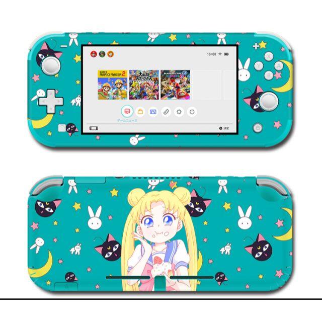 Switch Lite スイッチ ライト セーラームーン スキンシール カバーの通販 By D ラクマ