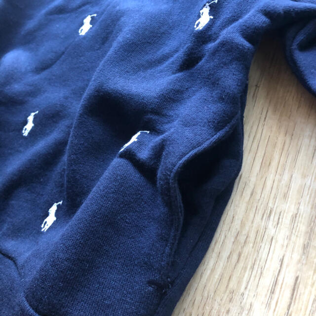 Ralph Lauren(ラルフローレン)の最新作★ラルフローレン　パーカー　キッズ　子供　ネイビー　100 マルチポニー キッズ/ベビー/マタニティのキッズ服男の子用(90cm~)(Tシャツ/カットソー)の商品写真