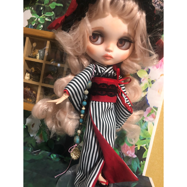 チープ お値下げ❣️カスタムブライスアイシードール ピンクアフロ