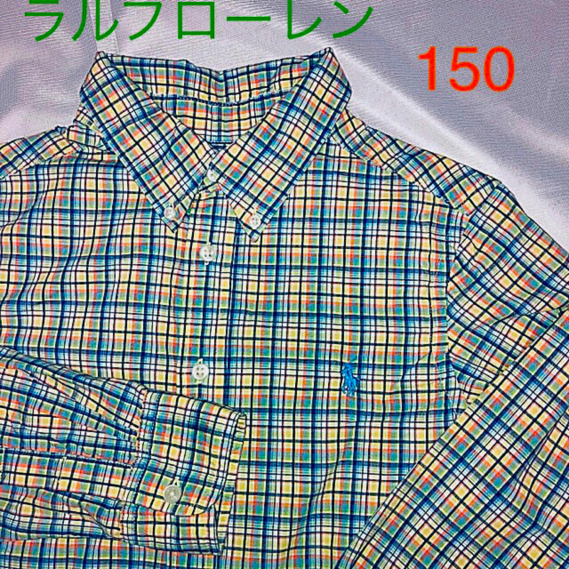 POLO RALPH LAUREN(ポロラルフローレン)のラルフローレン  チェックシャツ　150 キッズ/ベビー/マタニティのキッズ服男の子用(90cm~)(ブラウス)の商品写真