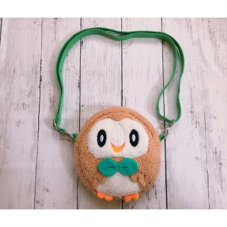 ポケモン(ポケモン)のモクローのぬいぐるみポシェット(ポシェット)