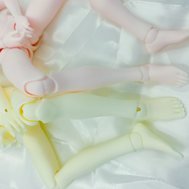 ●新品未使用●bjd sd●1/4ボディ●素体●ホワイト●ドール●カスタム用 3