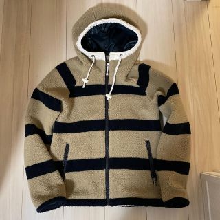 HELLY HANSEN ヘリーハンセン　ボーダーフリースパーカー