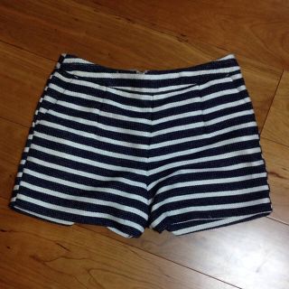 ジーユー(GU)のGU ボーダーショーパン(ショートパンツ)