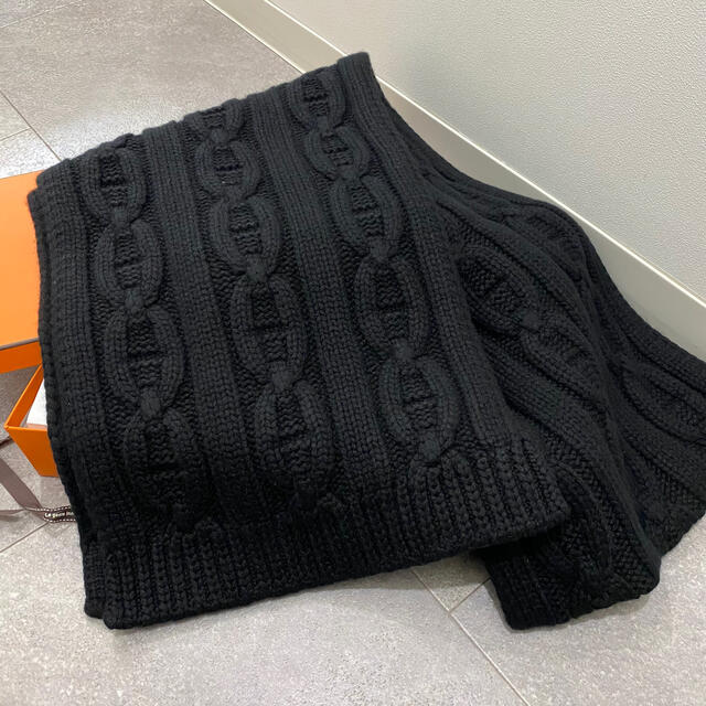 HERMES - エルメス カシミアマフラー シェーヌダンクルの通販 by HERMES - エルメス カシミアマフラー シェーヌダンクルの通販 by