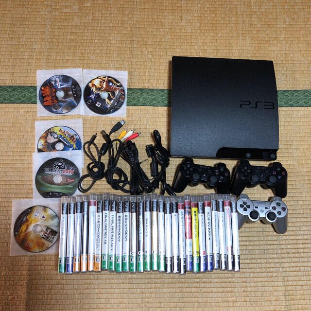PlayStation3(プレイステーション3)のPlayStation3 本体 コントローラー ソフト31本 プレステ3 エンタメ/ホビーのゲームソフト/ゲーム機本体(家庭用ゲーム機本体)の商品写真