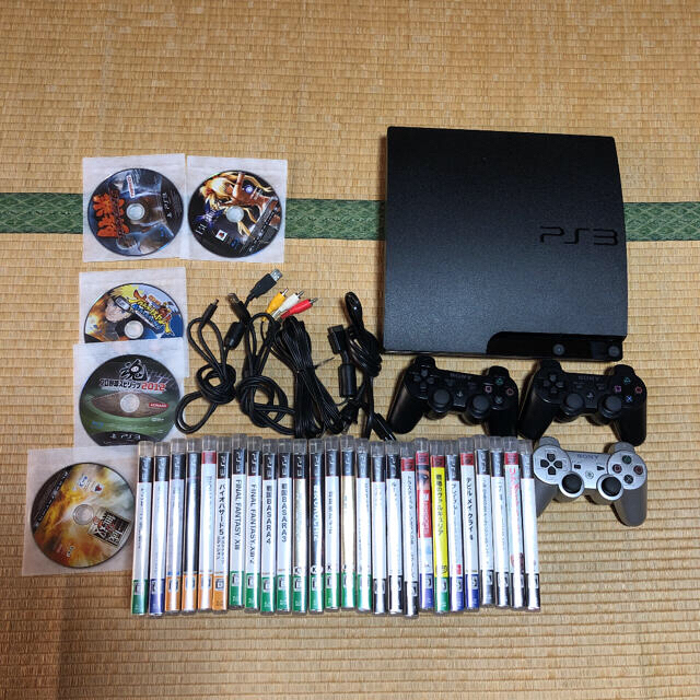 PlayStation3 本体 コントローラー ソフト31本 プレステ3 【即出荷