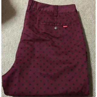 シュプリーム(Supreme)のSupreme polka dot work pant ワークパンツ 34(ワークパンツ/カーゴパンツ)