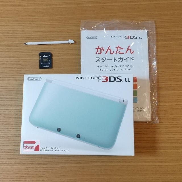 完品】Nintendo 3DS LL 本体ミント/ホワイト | svetinikole.gov.mk