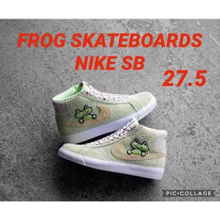 ナイキ(NIKE)のFROG SKATEBOARDS × NIKE SB ZOOM BLAZER(スニーカー)